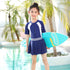 One-piece sunscreen quick-drying swimsuit for children